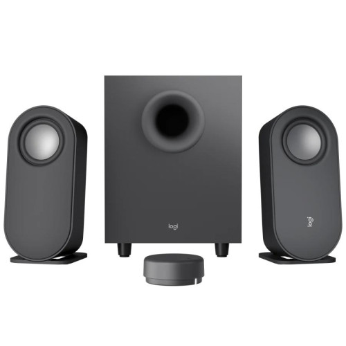 Тонколони Logitech Z407, 40W, Bluetooth, USB, LED, Black