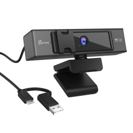 Уеб камера j5create JVCU435, UHD 4K, USB, Mic, Remote Control
