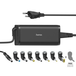 Универсално зарядно за лаптоп HAMA 15-19V, 90W, 200003