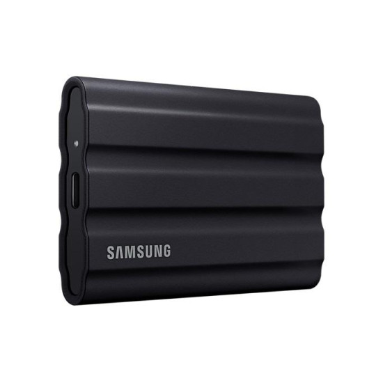 Външен SSD диск Samsung T7 Shield, 2TB USB-C, Черен