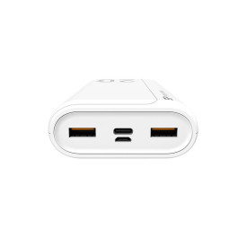 Външна батерия Silicon Power QS15, 20000 mAh, White