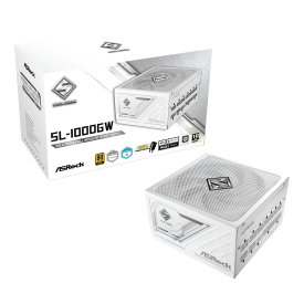 Захранване ASRock Steel Legend White, 1000W, 80+ Gold