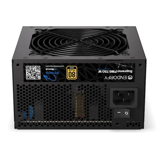 Захранване Endorfy Supremo FM6, 750W, 80+ Gold, PCIe 5.1, Fully Modular