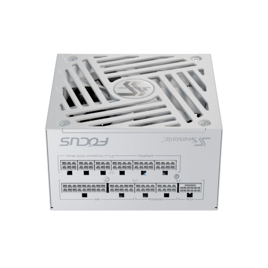 Захранване SEASONIC FOCUS GX-850 White, 850W, 80+ Gold, ATX 3.1, PCIe 5.1, Fully Modular