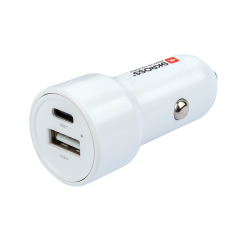 Зарядно за кола SKROSS Dual Car Charger 65W PD, USB-A, USB-C