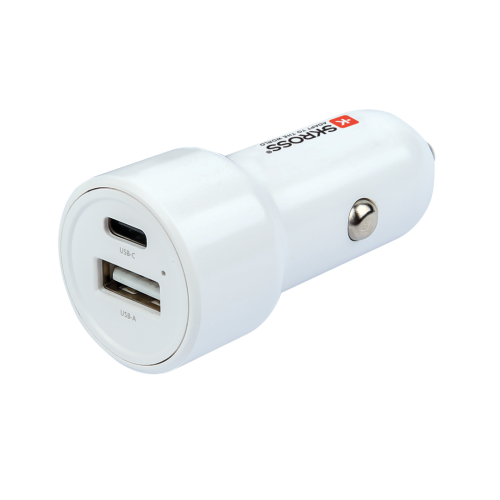 Зарядно за кола SKROSS Dual Car Charger 65W PD, USB-A, USB-C