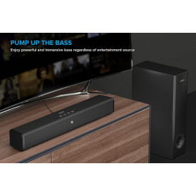 Тонколони Creative Stage 360 2.1, Bluetooth 5.0, Dolby Atmos, HDMI, ARC, Black