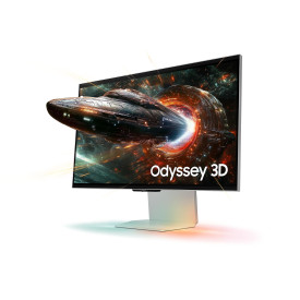 Монитор SAMSUNG Odyssey 3D G6 G90XF, 27 инча, IPS, UHD 3840x2160, 165Hz, 1ms, G-SYNC, FreeSync Premium, HDR10+ Gaming