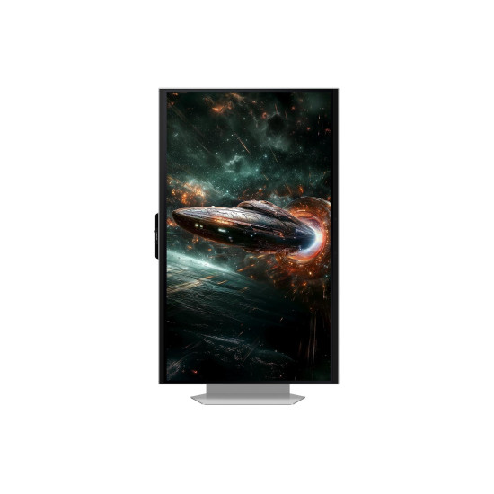 Монитор SAMSUNG Odyssey 3D G6 G90XF, 27 инча, IPS, UHD 3840x2160, 165Hz, 1ms, G-SYNC, FreeSync Premium, HDR10+ Gaming