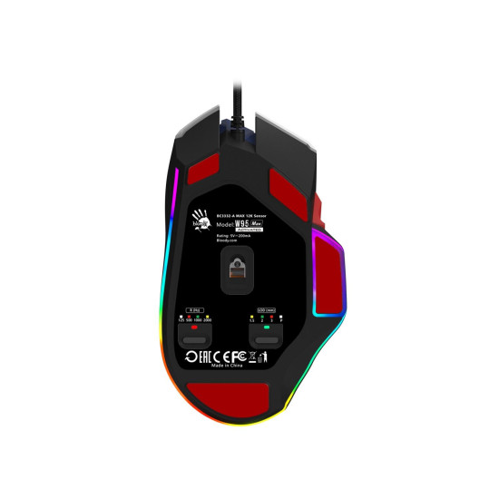 Мишка A4tech Bloody W95Max Sports Navy RGB Light