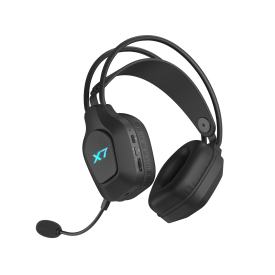 Безжични слушалки A4Tech X7 XR-200, Bluetooth, RGB, Black