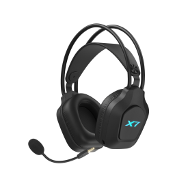 Безжични слушалки A4Tech X7 XR-200, Bluetooth, RGB, Black