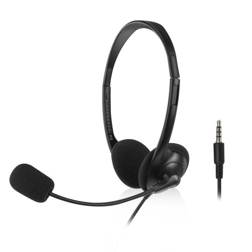 Слушалки ACT AC9330, USB, Mic, 3.5mm, Black