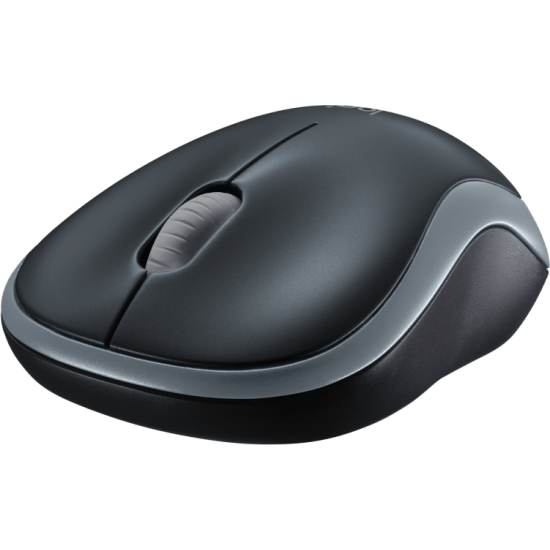 Безжична мишка Logitech M185, Gray/Black