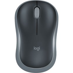 Безжична мишка Logitech M185, Gray/Black