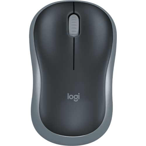 Безжична мишка Logitech M185, Gray/Black