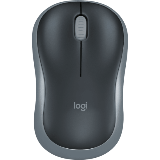 Безжична мишка Logitech M185, Gray/Black