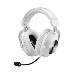 Безжични слушалки Logitech PRO X 2 LIGHTSPEED, USB, White