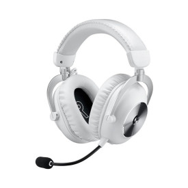 Безжични слушалки Logitech PRO X 2 LIGHTSPEED, USB, White