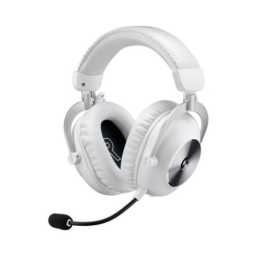Безжични слушалки Logitech PRO X 2 LIGHTSPEED, USB, White