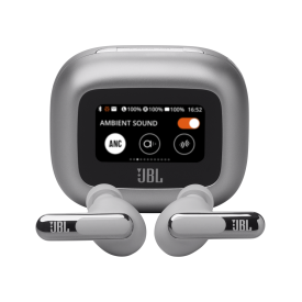 Безжични слушалки JBL Live Beam 3, Silver