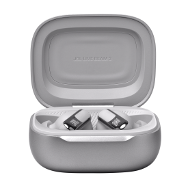 Безжични слушалки JBL Live Beam 3, Silver