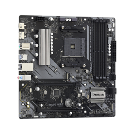 Дънна платка ASRock B550M Phantom Gaming 4, AM4, mATX, 4x DDR4, PCIe 4.0
