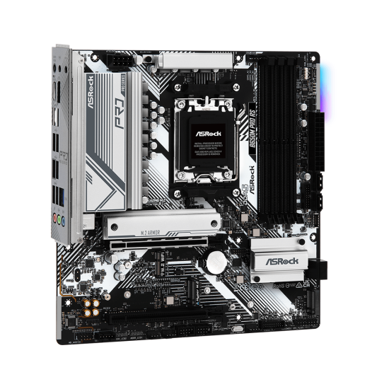 Дънна платка ASRock B650M PRO RS, mATX, AM5, DDR5, PCIe 4.0, USB Type-C