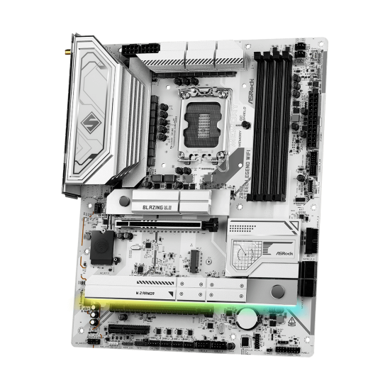Дънна платка ASRock Z890 Steel Legend WiFi, ATX, LGA1851, DDR5, PCIe 5.0, Wi-Fi7,USB Type-C