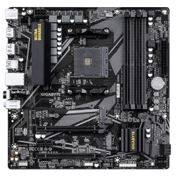 Дънна платка GIGABYTE B550M DS3H AC R2, mATX, Socket AM4, DDR4