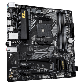Дънна платка GIGABYTE B550M DS3H AC R2, mATX, Socket AM4, DDR4