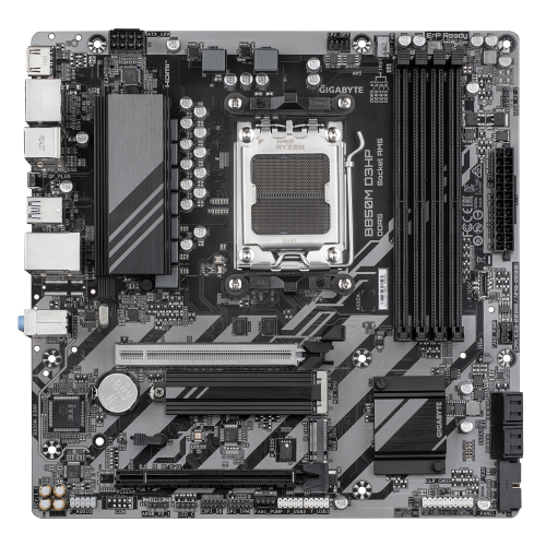 Дънна платка GIGABYTE B850M D3HP, mATX, AM5, DDR5, PCIe 5.0