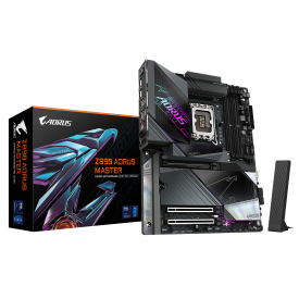 Дънна платка GIGABYTE Z890 AORUS MASTER, ATX, LGA1851, DDR5, PCIe 5.0, Wi-Fi 7