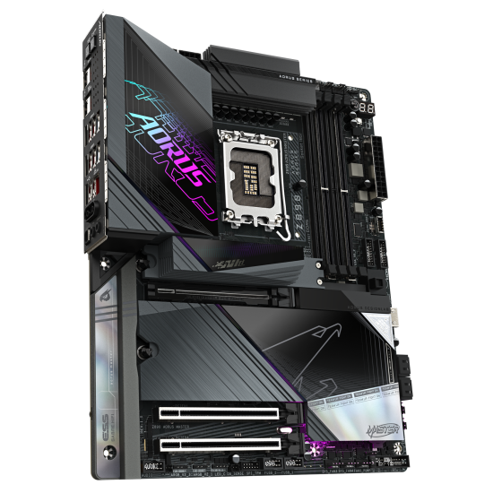 Дънна платка GIGABYTE Z890 AORUS MASTER, ATX, LGA1851, DDR5, PCIe 5.0, Wi-Fi 7