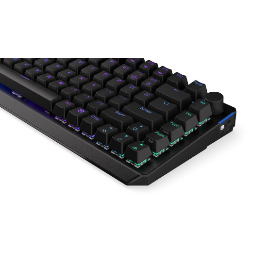Безжична клавиатура ENDORFY Thock 75, Kailh Red Switch, RGB, Bluetooth, Black