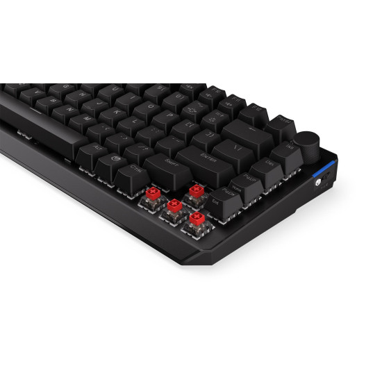 Безжична клавиатура ENDORFY Thock 75, Kailh Red Switch, RGB, Bluetooth, Black
