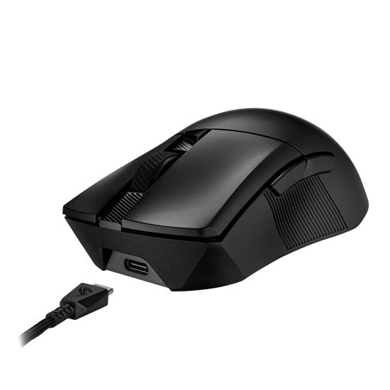 Безжична мишка ASUS ROG Gladius III Wireless AimPoint, 36000 DPI, 1000Hz, Black (90MP02Y0-BMUA01)