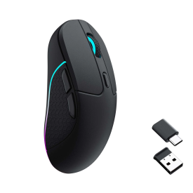 Безжична мишка Keychron M3, Matte Black
