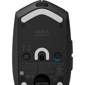 Безжична мишка Logitech G305 X Superlight, Black