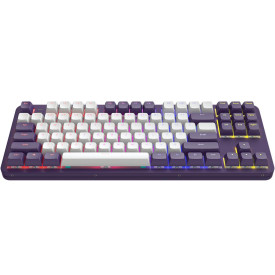 Клавиатура Dark Project ALU87A Violet, RGB, TKL, White