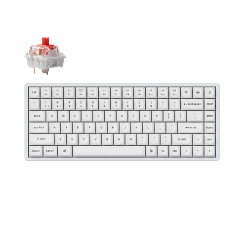 Безжична клавиатура Keychron K2 Pro, Keychron K Pro Red суичове, White