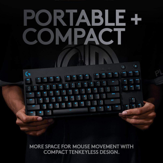 Клавиатура Logitech G Pro Clicky RGB, Black
