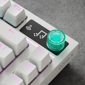 Клавиатура Logitech G316 X 75, 75%, Hot-Swappable Tactile Switch, RGB, White (920-014319)