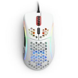 Безжична мишка Glorious Model D, Matte White, RGB, GAMO-896