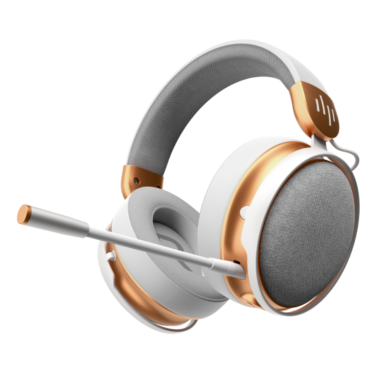 Безжични слушалки Dark Project Sono Wireless - White/Gold