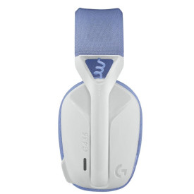 Безжични слушалки Logitech G435 Lightspeed Wireless, USB, White