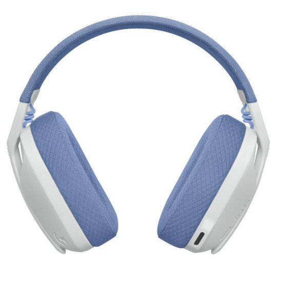 Безжични слушалки Logitech G435 Lightspeed Wireless, USB, White