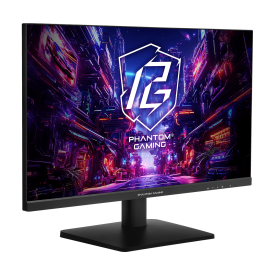 Монитор ASRock PG27QFT1B, 27 инча, 2560x1440, 180Hz, 1ms, IPS, FreeSync, HDMI/DP