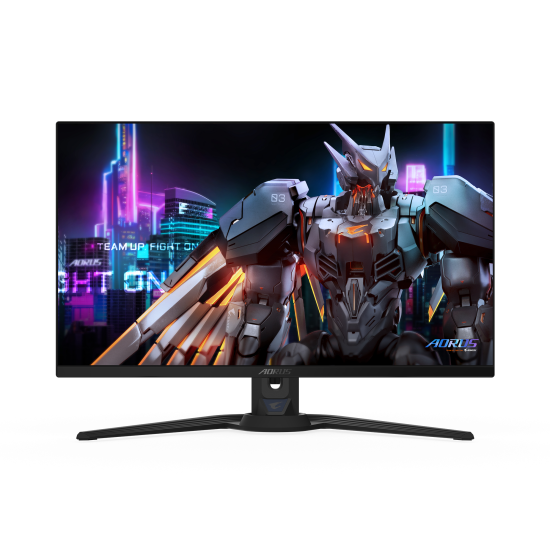 Монитор GIGABYTE AORUS FO27Q5P, 27 инча, QD-OLED, QHD 2560x1440, 500Hz, 0.03ms, HDMI/DP