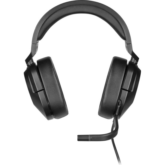 Слушалки CORSAIR HS55 Stereo, с микрофон, Carbon (CA-9011260-EU)
